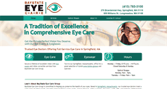 Desktop Screenshot of baystateeyecaregroup.com