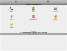 Tablet Screenshot of baystateeyecaregroup.com